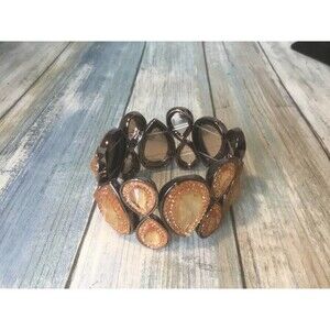 Peach Colored Stretchy Bracelet